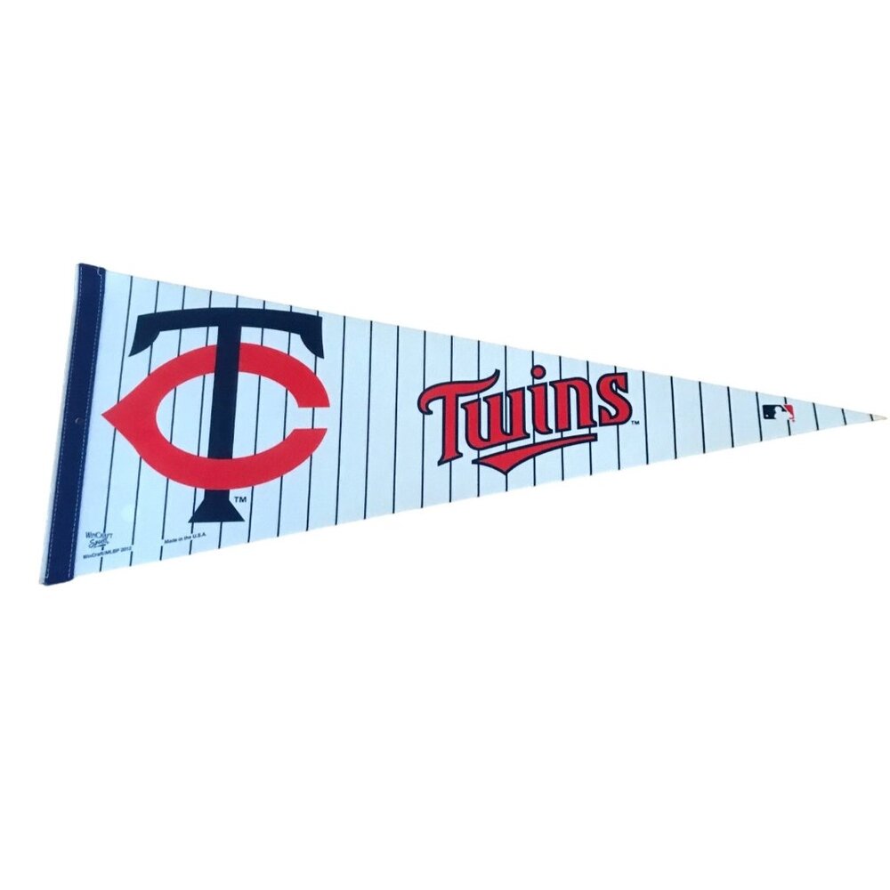 Minnesota Twins Pennant WinCraft 2012 MLB Made In USA Baseball Memrobilia